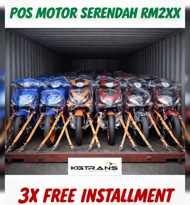 pos motor ke sabah sarawak